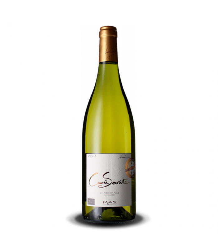 Cuvee Secrete Chardonnay. Sin sulfitos añadidos
