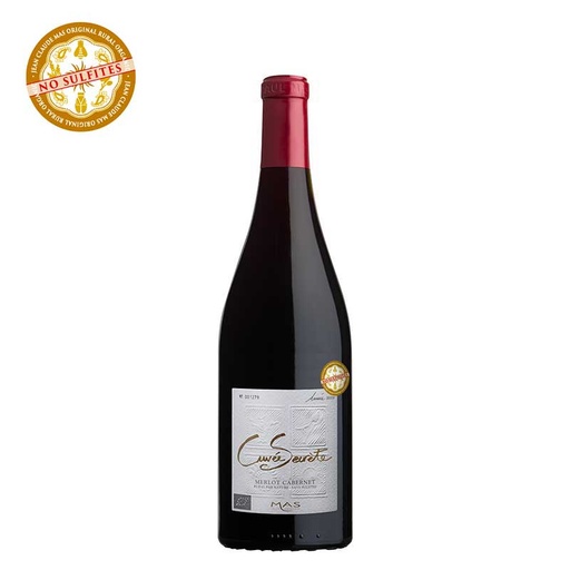 Cuvee Secrete Tinto. Sin sulfitos añadidos